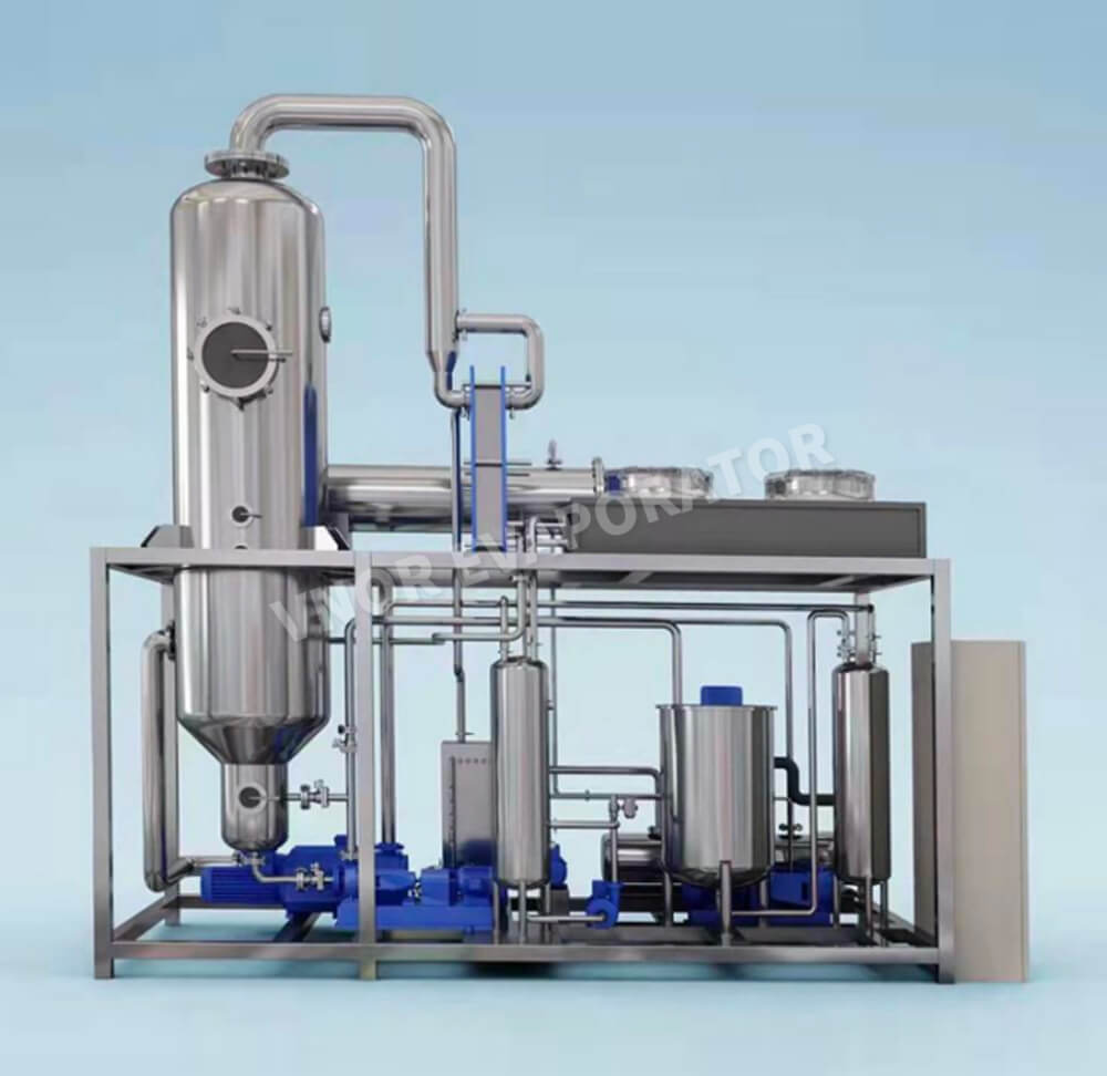 low-temperature heat-pump evaporator